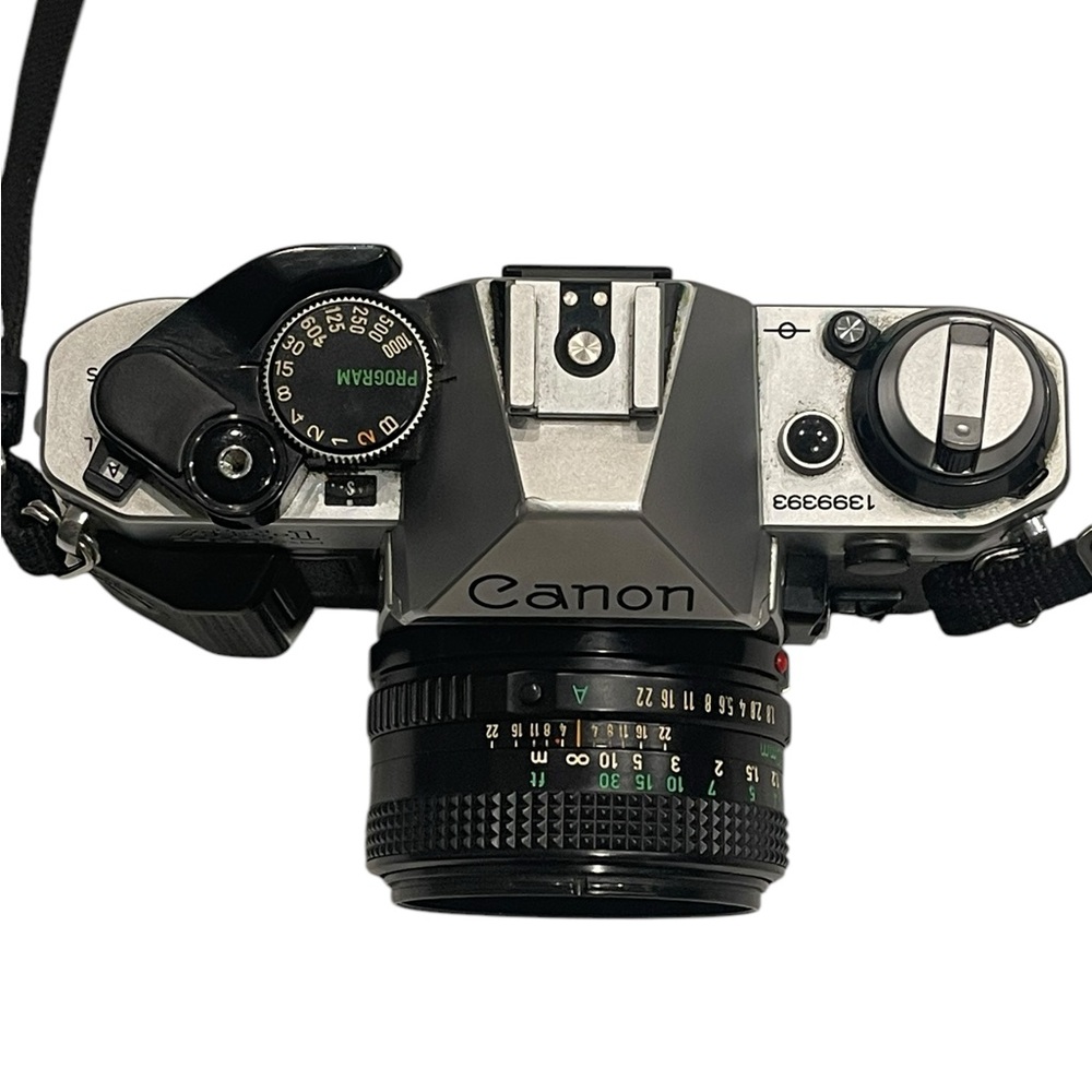 Canon AE-1 Program Silver and Black Camera - Picture 3 of 11